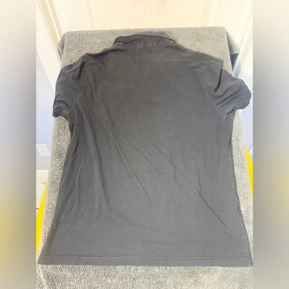 Penguin Men's Black Polo Shirt- Size L - Picture 2 of 5